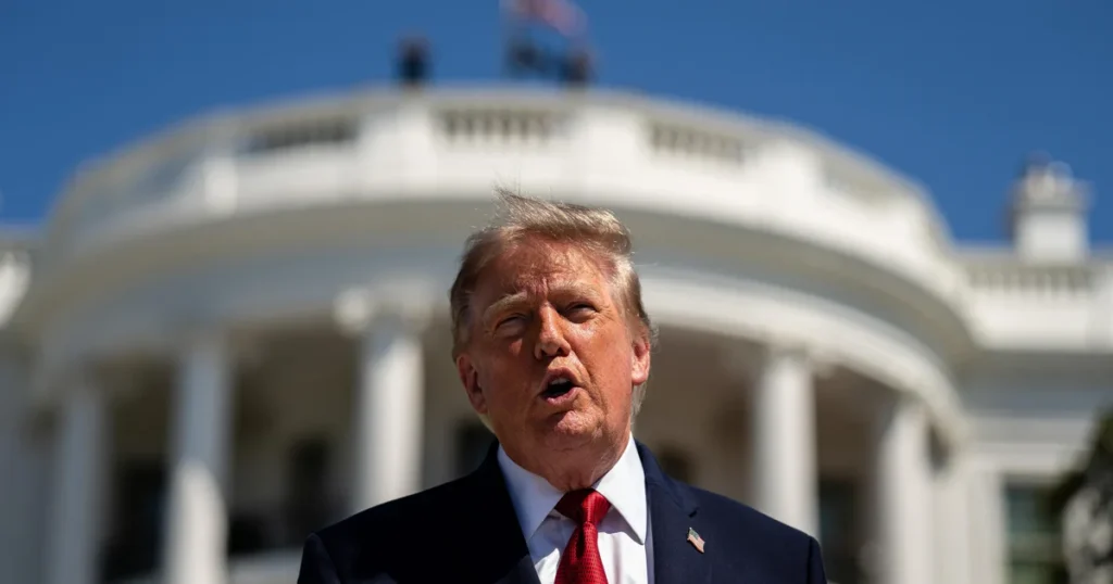 US President Donald Trump